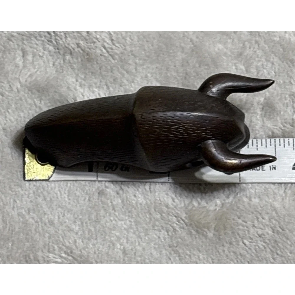 Vintage Diepenbrock Bull Bottle Opener Bronze Patina Troy Store Abstract